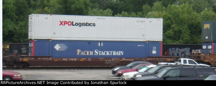 FEC 71576 and two containers